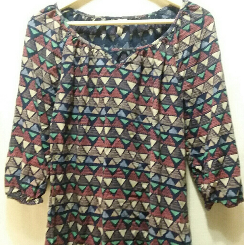 Red Camel Peasant Top